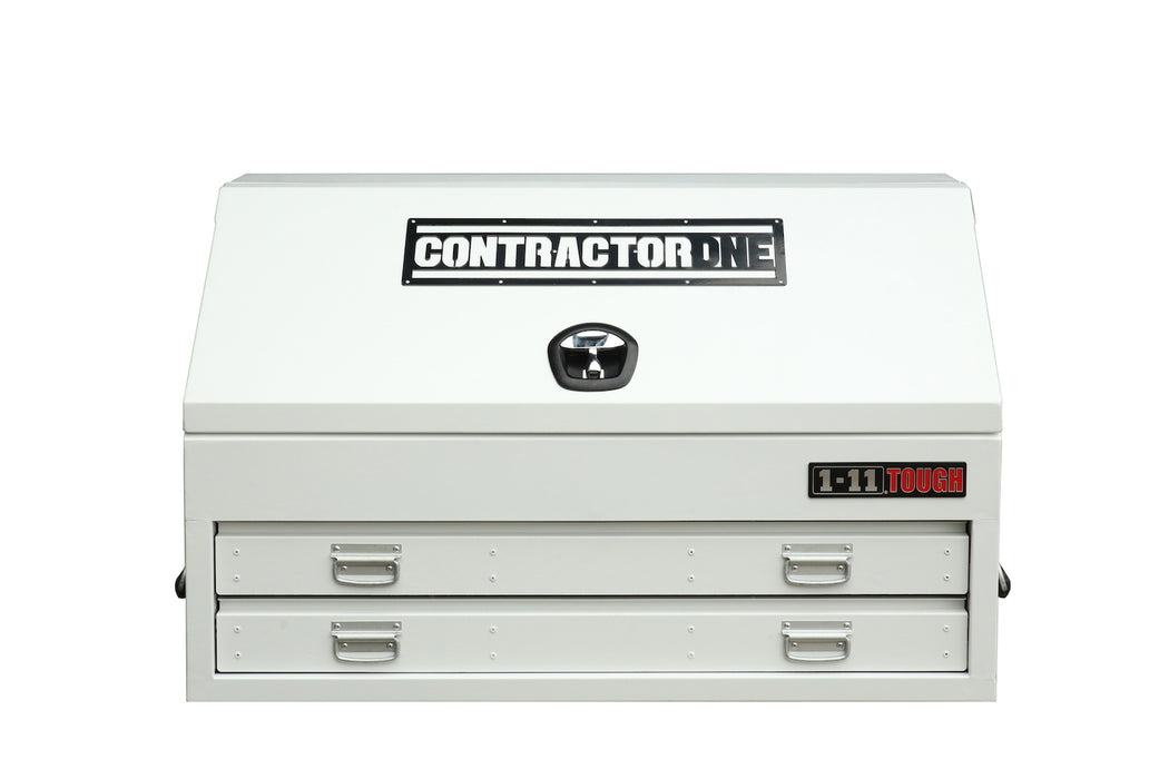 1-11 BKAT WHITE CONTRACTOR ONE STEEL TRUCK BOX 1210X600X700 BKAT12WT