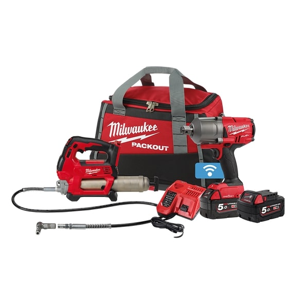 MILWAUKEE M18 FUEL 2 PIECE POWER PACK 2F2 M18FPP2F2-502P