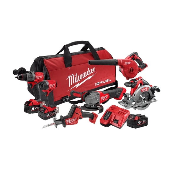 MILWAUKEE M18 FUEL™ 6 PIECE POWER PACK 6A3 M18FPP6A3503B