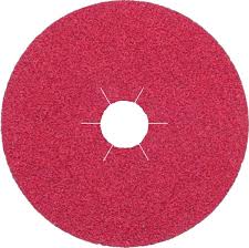 125X22MM 80 GRIT FIBRE DISC RED 330490