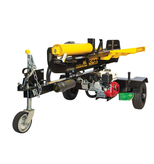 BULLMAX 30 TON HYDRAULIC LOG SPLITTER, POWERED BY HONDA GX200 BMLS-H30T