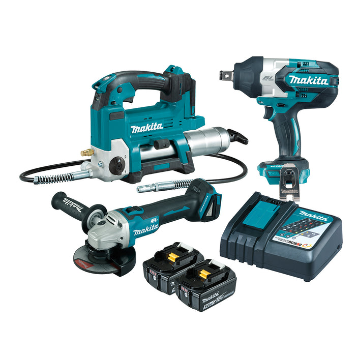 MAKITA 3PCE 18V COMBO KIT DLX3183T