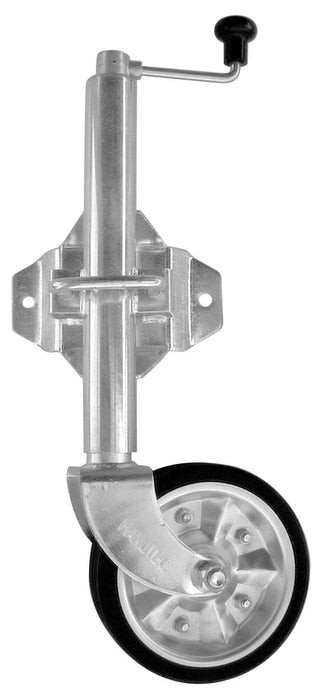 JOCKEY WHEEL WITH SWIVEL/CLAMP (JW4ZB) 2 HOLE JW4ZB
