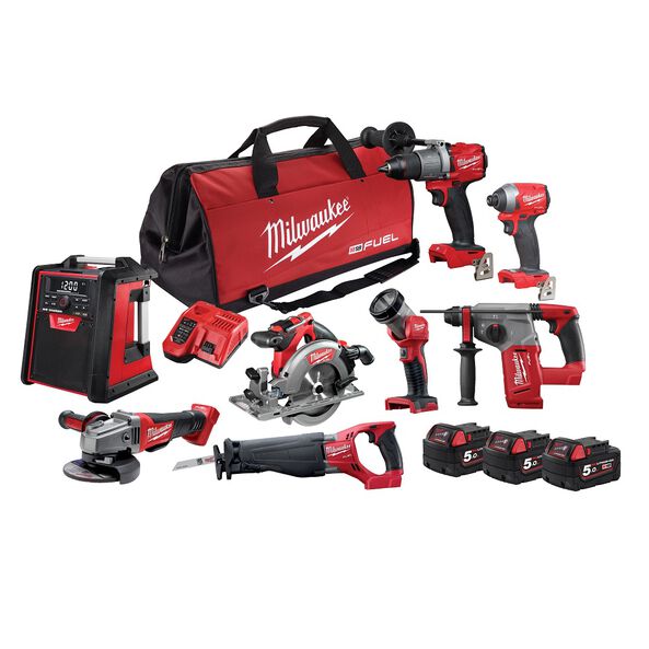 MILWAUKEE M18 FUEL 8PCE KIT